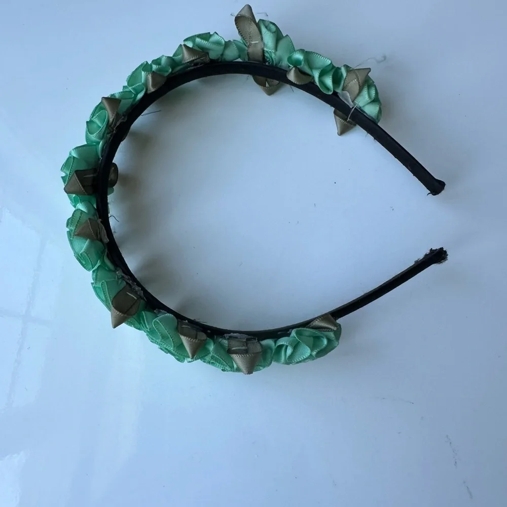 Nordstrom Green Flower Headband